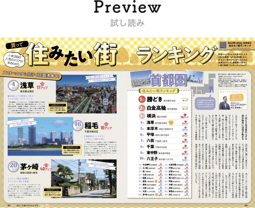 「日本一わかりやすい住まいの選び方がわかる本」で Home Reception が紹介されました。